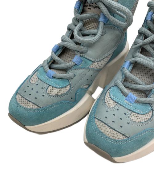 MM6 Maison Margiela（エムエムシックスメゾンマルジェラ）MM6 Maison Margiela (エムエムシックスメゾンマルジェラ) スニーカー スカイブルー サイズ:37の古着・服飾アイテム