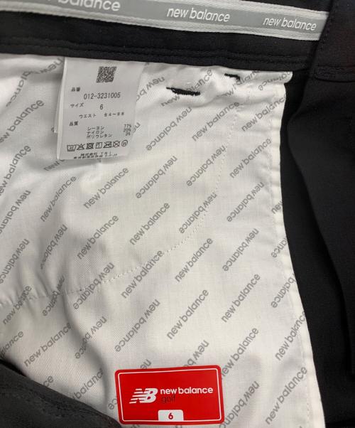 NEW BALANCE（ニューバランス）NEW BALANCE (ニューバランス) ゴルフウェア(パンツ) ブラック サイズ:6 未使用品の古着・服飾アイテム