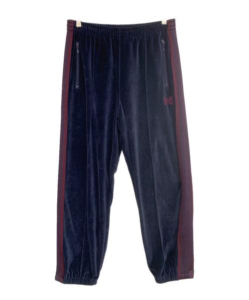 Needles（ニードルズ）Needles (ニードルズ) トラックパンツ ネイビー×ボルドー サイズ:Mの古着・服飾アイテム