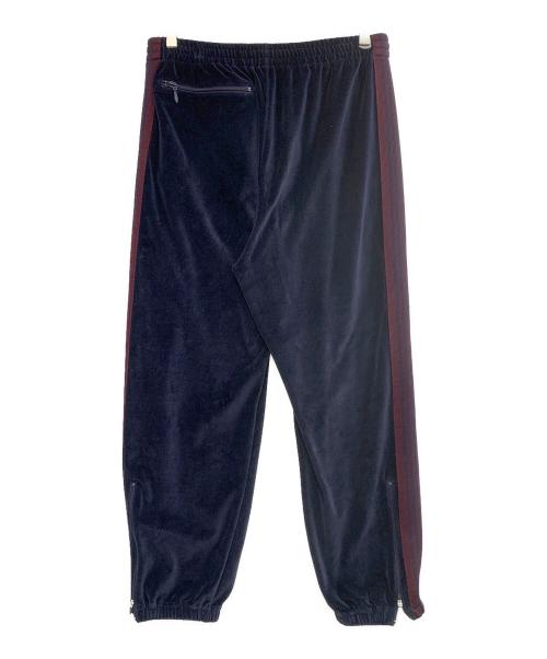 Needles（ニードルズ）Needles (ニードルズ) トラックパンツ ネイビー×ボルドー サイズ:Mの古着・服飾アイテム