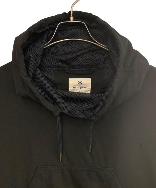 Snow peak（スノーピーク）Snow peak (スノーピーク) パーカー ブラック サイズ:Lの古着・服飾アイテム