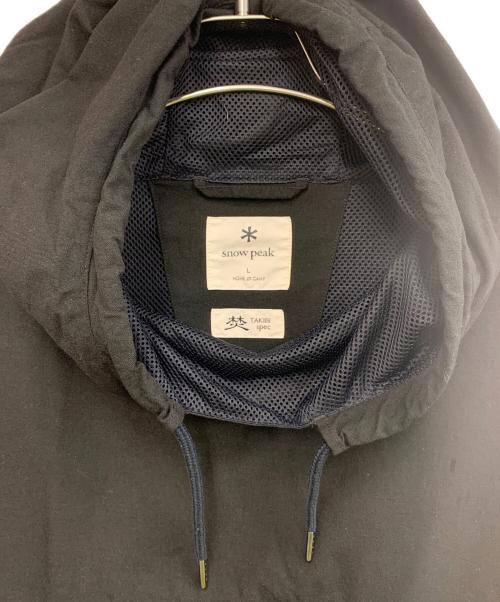 Snow peak（スノーピーク）Snow peak (スノーピーク) パーカー ブラック サイズ:Lの古着・服飾アイテム