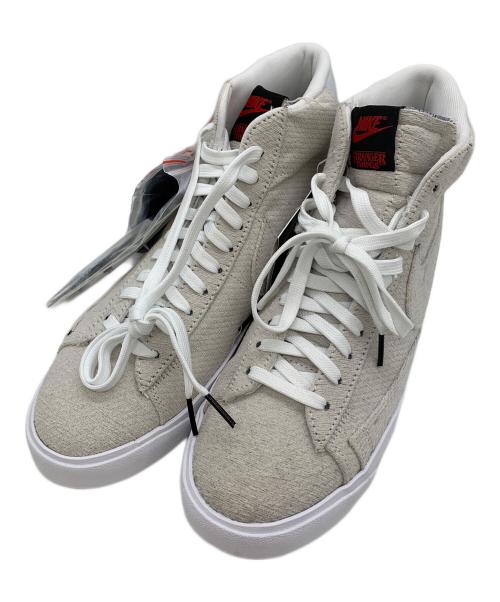 NIKE（ナイキ）NIKE (ナイキ) STRANGER THINGS (ストレンジャーシングス) ハイカットスニーカー アイボリー サイズ:27.5の古着・服飾アイテム