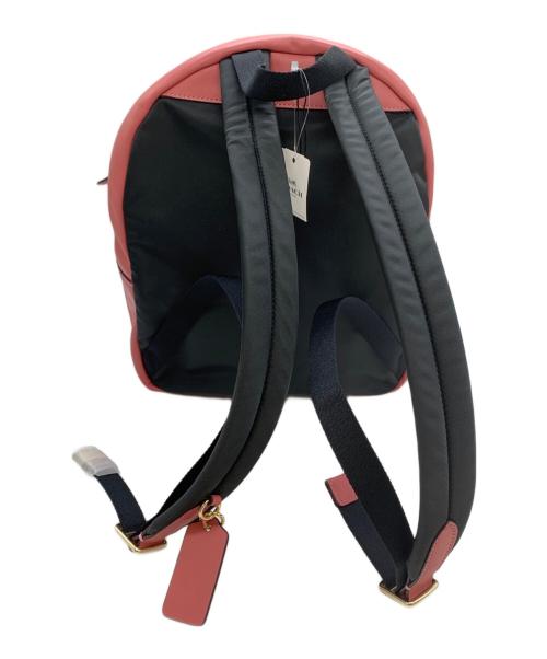 COACH（コーチ）COACH (コーチ) リュック ベージュ×ピンクの古着・服飾アイテム