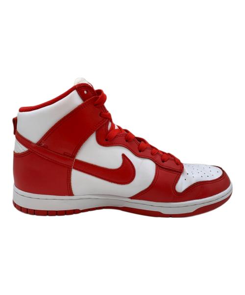 NIKE（ナイキ）NIKE (ナイキ) ハイカットスニーカー レッド×ホワイト サイズ:28の古着・服飾アイテム