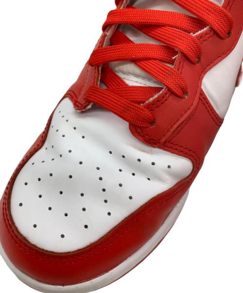 NIKE（ナイキ）NIKE (ナイキ) ハイカットスニーカー レッド×ホワイト サイズ:28の古着・服飾アイテム