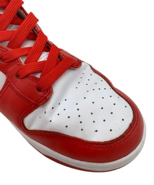 NIKE（ナイキ）NIKE (ナイキ) ハイカットスニーカー レッド×ホワイト サイズ:28の古着・服飾アイテム