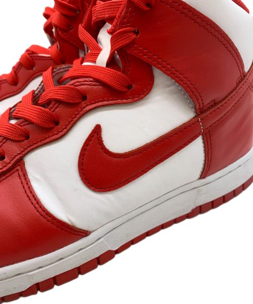 NIKE（ナイキ）NIKE (ナイキ) ハイカットスニーカー レッド×ホワイト サイズ:28の古着・服飾アイテム