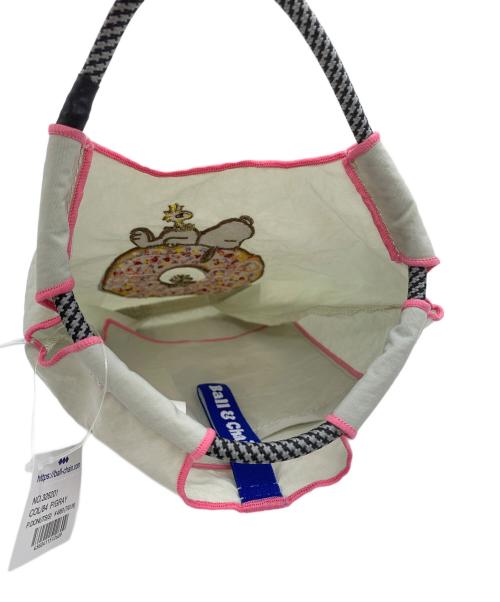 BALL & CHAIN（ボールアンドチェーン）BALL & CHAIN (ボールアンドチェーン) PEANUTS (ピーナッツ) ショルダーポーチ ベージュの古着・服飾アイテム