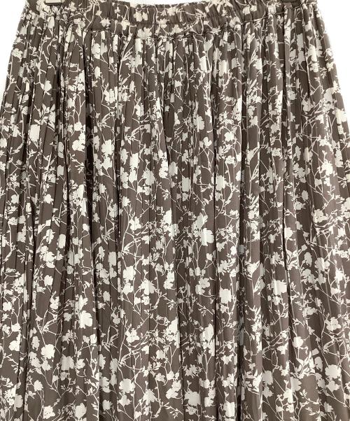 MARBLE WALTZ（マーブルワルツ）MARBLE WALTZ (マーブルワルツ) プリーツスカート ブラウン サイズ:Lの古着・服飾アイテム