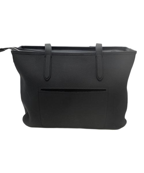 GANZO（ガンゾ）GANZO (ガンゾ) レザートートバッグ ブラックの古着・服飾アイテム