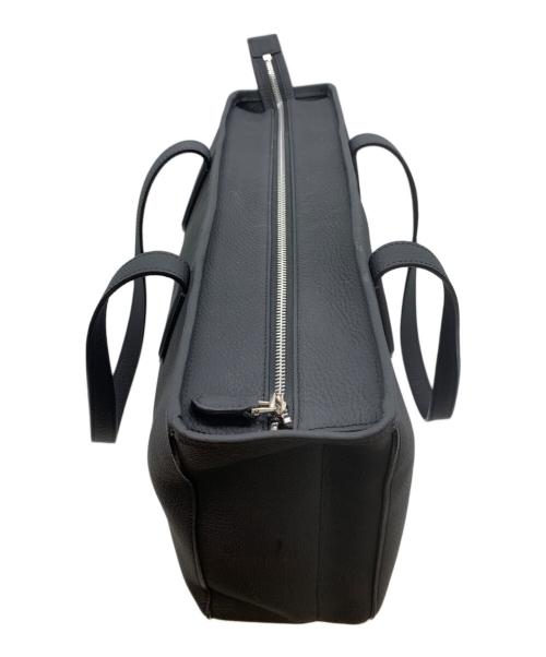 GANZO（ガンゾ）GANZO (ガンゾ) レザートートバッグ ブラックの古着・服飾アイテム