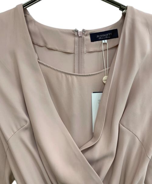 JUSGLITTY（ジャスグリッティー）JUSGLITTY (ジャスグリッティー) 半袖ワンピース ピンク サイズ:1の古着・服飾アイテム