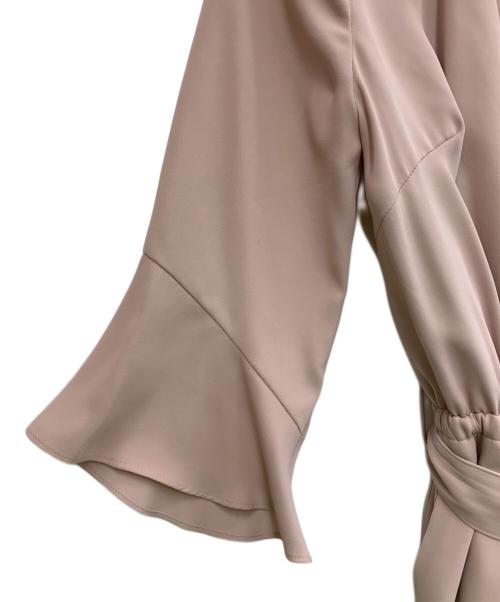 JUSGLITTY（ジャスグリッティー）JUSGLITTY (ジャスグリッティー) 半袖ワンピース ピンク サイズ:1の古着・服飾アイテム