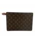 LOUIS VUITTON (ルイ ヴィトン) セカンドバッグ ブラウン：25000円