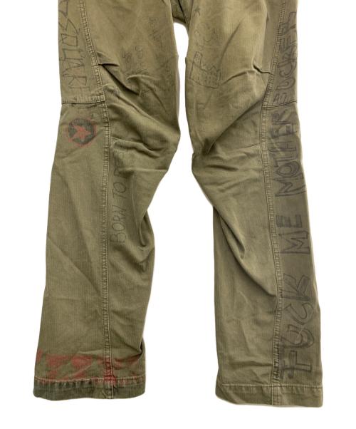 DSQUARED2（ディースクエアード）DSQUARED2 (ディースクエアード) カーゴパンツ オリーブ サイズ:50の古着・服飾アイテム