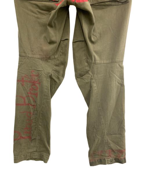 DSQUARED2（ディースクエアード）DSQUARED2 (ディースクエアード) カーゴパンツ オリーブ サイズ:50の古着・服飾アイテム