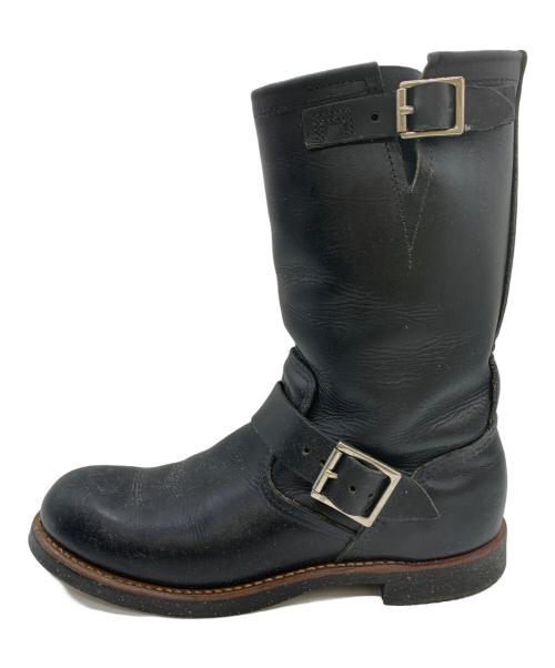 RED WING（レッドウィング）RED WING (レッドウィング) エンジニアブーツ ブラック サイズ:26.5の古着・服飾アイテム