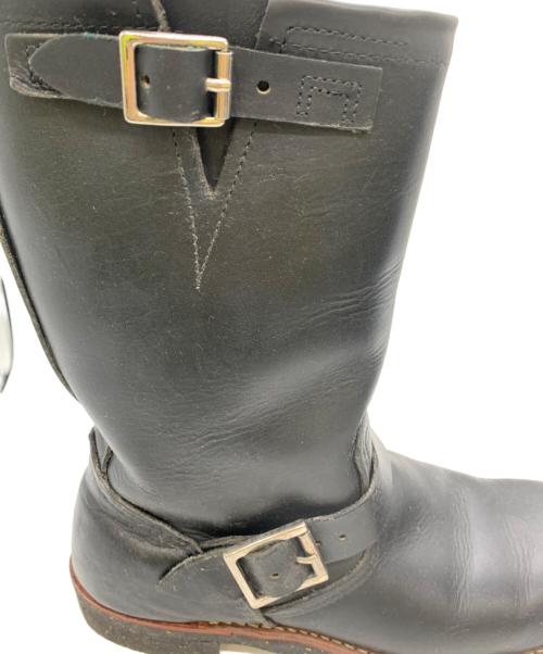 RED WING（レッドウィング）RED WING (レッドウィング) エンジニアブーツ ブラック サイズ:26.5の古着・服飾アイテム