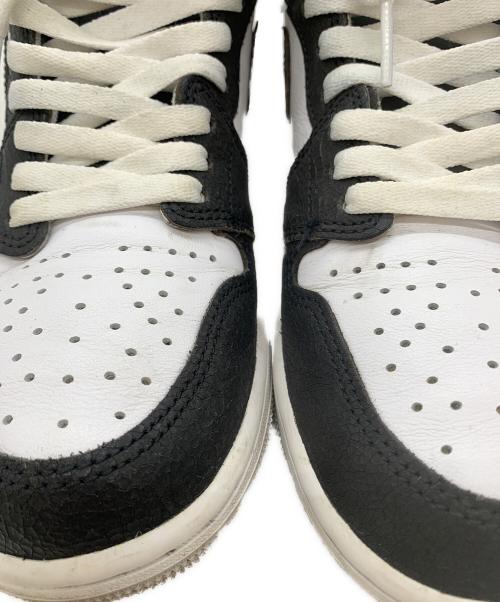 NIKE（ナイキ）NIKE (ナイキ) AIR JORDAN 1 RETRO HIGH ホワイト×ブラック サイズ:26.5の古着・服飾アイテム