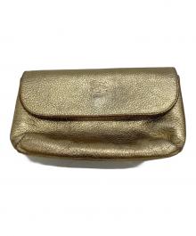 IL BISONTE（イル ビゾンテ）の古着「ロングウォレット」｜ゴールド