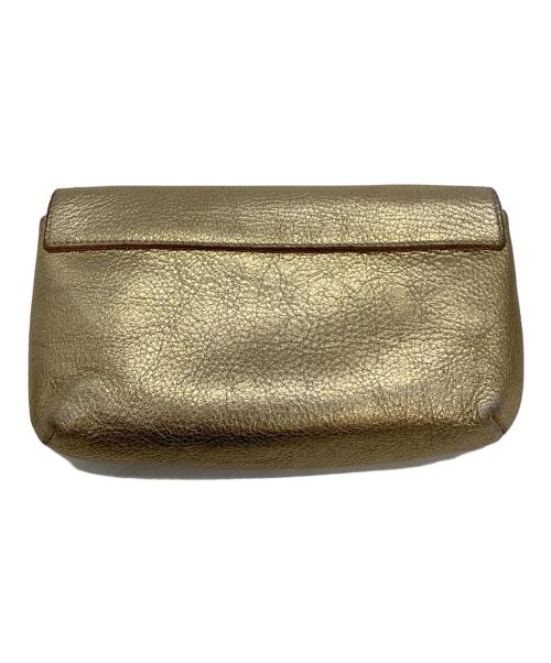 IL BISONTE（イル ビゾンテ）IL BISONTE (イル ビゾンテ) ロングウォレット ゴールドの古着・服飾アイテム