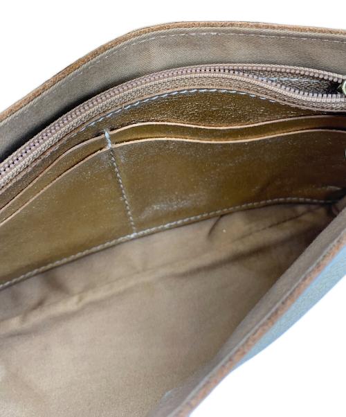 IL BISONTE（イル ビゾンテ）IL BISONTE (イル ビゾンテ) ロングウォレット ゴールドの古着・服飾アイテム