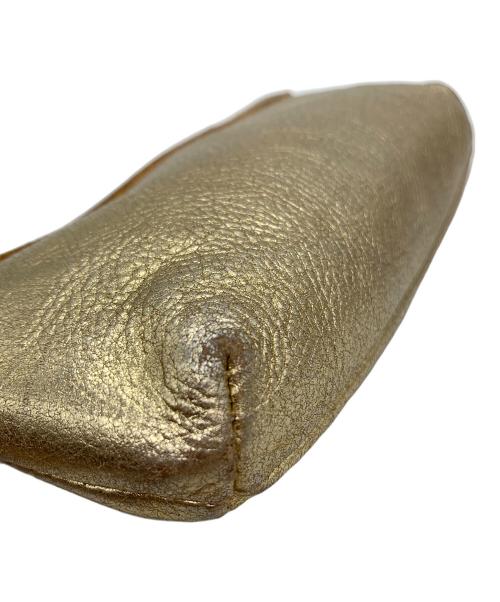 IL BISONTE（イル ビゾンテ）IL BISONTE (イル ビゾンテ) ロングウォレット ゴールドの古着・服飾アイテム