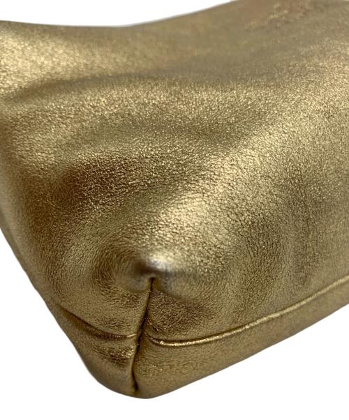 IL BISONTE（イル ビゾンテ）IL BISONTE (イル ビゾンテ) コスメポーチ ゴールドの古着・服飾アイテム