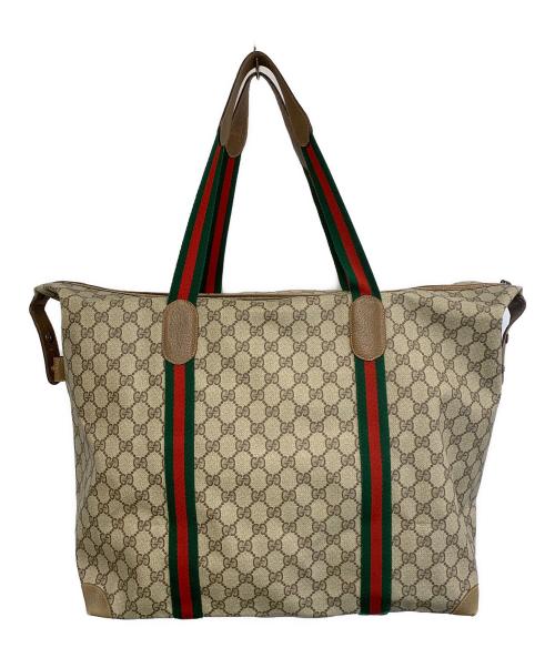 GUCCI（グッチ）GUCCI (グッチ) トートバッグ ブラウンの古着・服飾アイテム