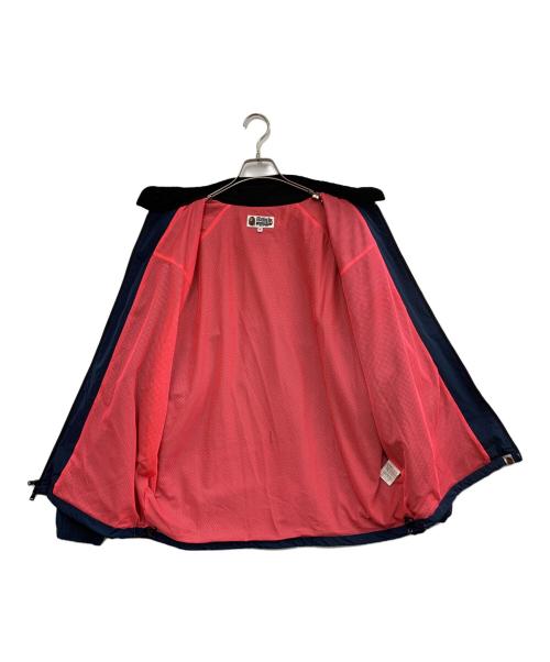 A BATHING APE（ア ベイシング エイプ）A BATHING APE (ア ベイシング エイプ) ナイロンジャケット ネイビー サイズ:XLの古着・服飾アイテム