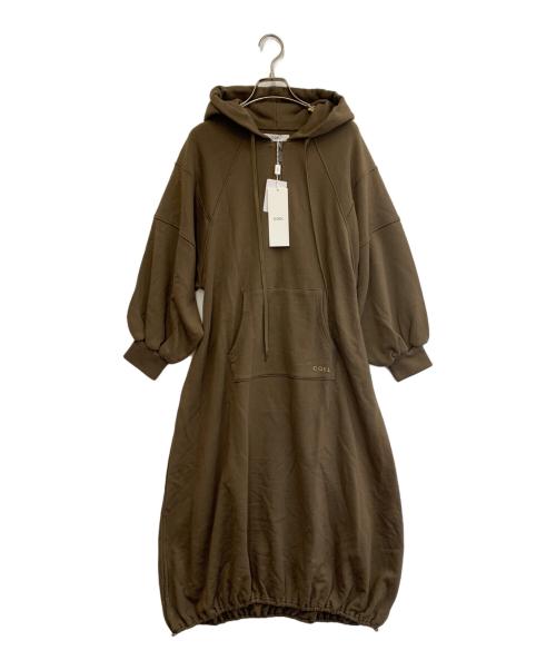 COEL（コエル）COEL (コエル) 長袖ワンピース カーキ サイズ:36の古着・服飾アイテム