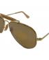 中古・古着 RAY-BAN (レイバン) サングラス ゴールド：20000円