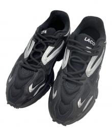 LACOSTE（ラコステ）の古着「スニーカー」｜ブラック