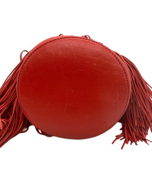 J&M DAVIDSON（ジェイ＆エム デヴィッドソン）J&M DAVIDSON (ジェイ＆エム デヴィッドソン) フリンジカーニバルミニショルダーバッグ レッドの古着・服飾アイテム