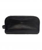 PORTERポーター）の古着「レザークラッチバッグ」｜ブラック