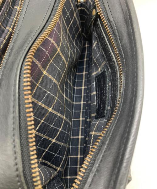 PORTER（ポーター）PORTER (ポーター) レザークラッチバッグ ブラックの古着・服飾アイテム