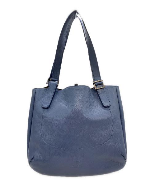 HIROFU（ヒロフ）HIROFU (ヒロフ) トートバッグ ブルーの古着・服飾アイテム