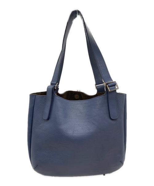 HIROFU（ヒロフ）HIROFU (ヒロフ) トートバッグ ブルーの古着・服飾アイテム
