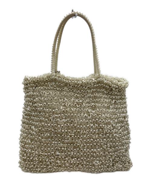 ANTEPRIMA（アンテプリマ）ANTEPRIMA (アンテプリマ) ワイヤーハンドバッグ ホワイトの古着・服飾アイテム