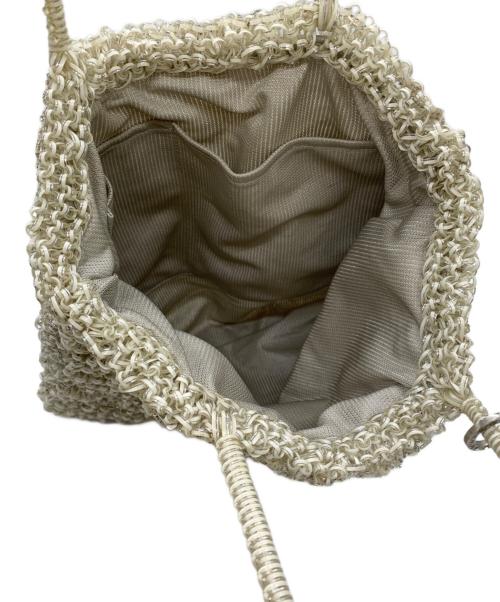 ANTEPRIMA（アンテプリマ）ANTEPRIMA (アンテプリマ) ワイヤーハンドバッグ ホワイトの古着・服飾アイテム