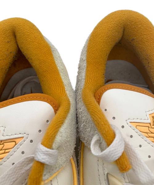 NIKE（ナイキ）NIKE (ナイキ) AIR JORDAN 2 RETRO LOW ホワイト×オレンジ サイズ:27の古着・服飾アイテム