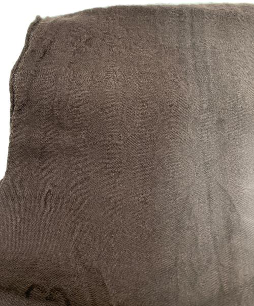 GUCCI（グッチ）GUCCI (グッチ) ストール ブラウンの古着・服飾アイテム