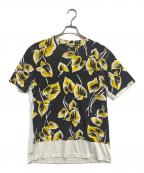 MARNIマルニ）の古着「半袖Tシャツ」｜ブラック×イエロー×ホワイト