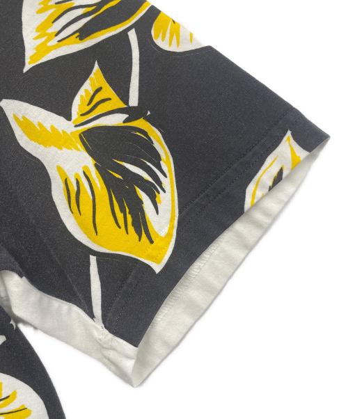 MARNI（マルニ）MARNI (マルニ) 半袖Tシャツ ブラック×イエロー×ホワイト サイズ:46の古着・服飾アイテム