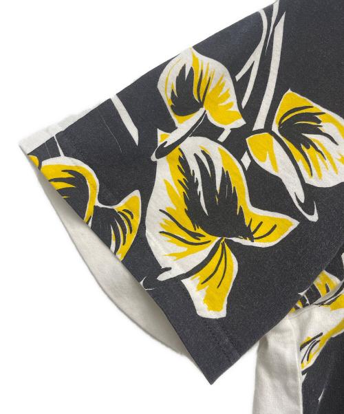 MARNI（マルニ）MARNI (マルニ) 半袖Tシャツ ブラック×イエロー×ホワイト サイズ:46の古着・服飾アイテム