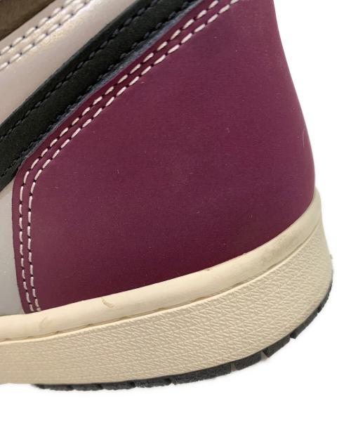 NIKE（ナイキ）NIKE (ナイキ) ハイカットスニーカー ホワイト×ブラウン×ブラック サイズ:26.5の古着・服飾アイテム