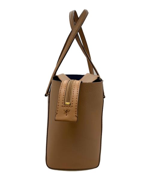 TORY BURCH（トリーバーチ）TORY BURCH (トリーバーチ) ハンドバッグ ベージュの古着・服飾アイテム