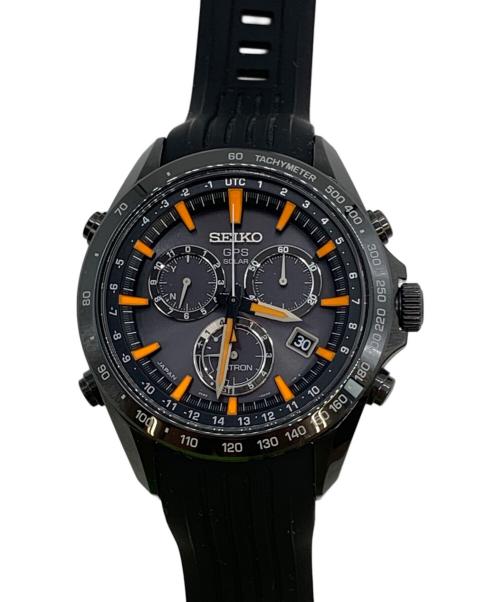 SEIKO（セイコー）SEIKO (セイコー) 腕時計 ブラックの古着・服飾アイテム
