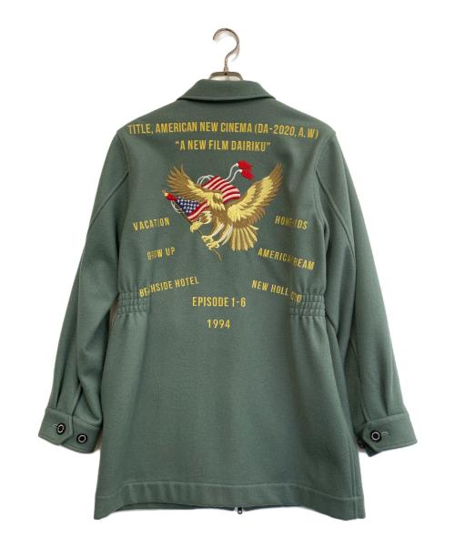 DAIRIKU（ダイリク）DAIRIKU (ダイリク) ウールスーベニアジャケット グリーン サイズ:FREEの古着・服飾アイテム